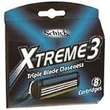 Schick Extreme III Razors, Disposable Razors - 8 Ea