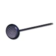 World Cuisine A4172129 Black Carbon Steel Chestnut Pan