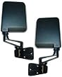1987-2002 Jeep Wrangler Side View Door Mirrors - PAIR