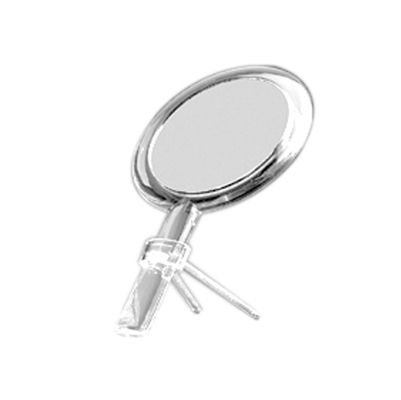 Zadro Acrylic Hand Mirror with 1X - 7X Magnification, Acrylic Finish