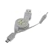 2-In-1 USB Data Hotsync & Charging Retractable Cable for Amazon Kindle 1st Generation E-Book