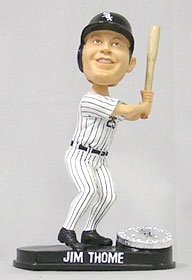 Chicago White Sox Jim Thome Forever Collectibles Blatinum Bobble Head
