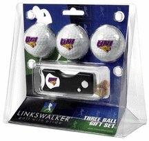 Northern Iowa Panthers Ncaa 3 Golf Ball Gift Pack W/ Spring Action Divot Tool
