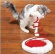 Cat Toy - Santa Paws Hat - The Toy That Will Not Only Amuse Your Cat, It Will Amuse You, Too!
