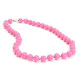 Chewbeads - Teething Necklace Punchy Pink