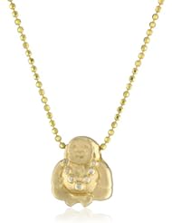 Alex Woo "Little Faith" Buddha Pendant Necklace