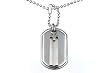 Tag X Ti Titanium Dog Tag Cross Pendant