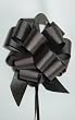10 Pull String Bows - Gift Wrap Packaging - 5" 20 Loops - 1 1/4" - Black