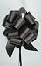 10 Pull String Bows - Gift Wrap Packaging - 5" 20 Loops - 1 1/4" - Black