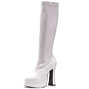 Knee High Go-Go Boots - Red