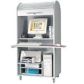 Druckereinsatz f�r PC-Schrank