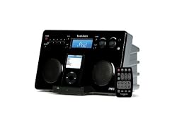 Tivoli iYiYi High-Fidelity AM/FM Stereo System with Alarm Clock and iPod Dock (Black/Silver)
