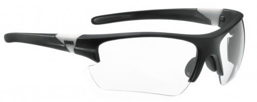 uvex S5304432801 Sonnenbrille sphere black white / smoke vario