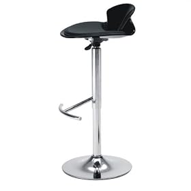 Click here to buy Modern Adjustable Swivel Bar Counter Stool Barstool, (FREE SHIPPING), Black by Euro Concept Furniture.