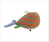 Challenge & Fun L402750 Lana Whale Organic Stuffed Animal with Music Box