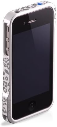 Esoterism MF4-AR-SL Aluminum Bumper Untamed Case for iPhone 4/4S - 1 Pack - Retail Packaging - Snow Leopard