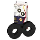 Hitachi Printing Solutions - Print ribbon - 1 x black - remanufactured