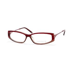 LIZ CLAIBORNE EYEGLASSES LZ 299 01T4 BRICK RED