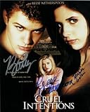 Signed Cruel Intentions 8x10 By Sarah Michelle Gellar, Reese Witherspoon and Ryan Phillippe Photo 31Ltd J0fhL. SL160 Signed Cruel Intentions 8x10 By Sarah Michelle Gellar, Reese Witherspoon and Ryan Phillippe Photo