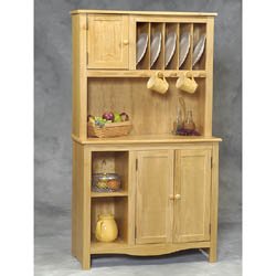 <b>Hutch Buffet Combo - Accent Your Kitchen - (Natural Pine)</b>