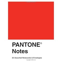 Pantone Notes: 20 Assorted Notecards & Envelopes