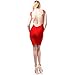 Meilun® Women's Rayon Backless Low-cut Sling Bandage Cocktail Dress