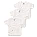 Gerber Brand 3 Pack White Short Sleeve Side Snap Shirt