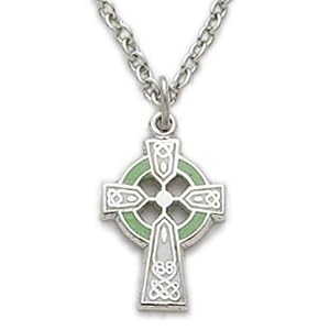 1 1 2 Sterling Silver Cross Necklace With