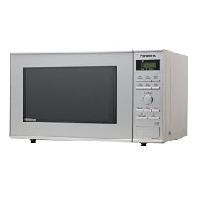 Panasonic NN-SD261MBPQ 23 Litre Compact Microwave, Silver