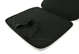31Ltu4Z0lnL. SL160  rooCASE Netbook Memory Foam Case for ASUS Eee PC Seashell 1001PX 10.1 Inch White (Faux Leather   White)