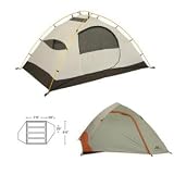 ALPS Mountaineering Vertex 4 Tent 4-Person 3-Season Grey Coal Green, One Size by 