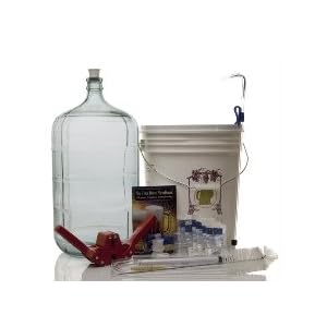 Complete Beer Equipment Kit (K7 Gold) with 5 Gallon Glass Carboy