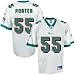 Reebok Miami Dolphins #55 Joey Porter White Replica Football Jersey