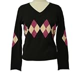 Knit Argyle Sweater