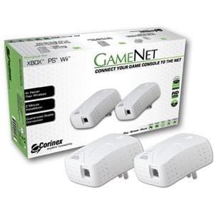 Powerline Enet Adapter Xbox 14MBPS Gamenet 360 PS3 Zero Latency