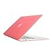 HDE Plastic Hard Shell Case and Keyboard Cover for MacBook Air 11 Inch (Models: A1370/A1465), Pink
