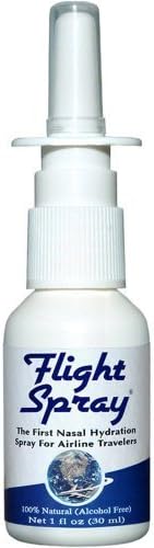Flight Spray, Nasal Hydration Spray, 1-Ounce Bottles (Pack of 2) by Bioponic Phytoceuticals