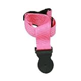 Rockburn 2 inch Webbing Guitar Strap - Pink