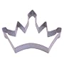 Cookie Cutter Coated Poly Resin Lavender Crown 4.75"