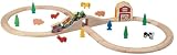 Maxim Wooden Figure 8 Wood Train Set, 35-Pieces