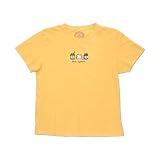 LIFE IS GOOD STICK TOGETHER PEANUT BUTTER & JELLY WOMENS SHORT SLEEVE SHIRT Yellow (XL)