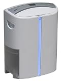 46-Pint Dehumidifier with UV Air Purifier (Gray) (21.46H x 16.14W x 8.27D)
