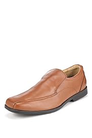 Airflex™ Leather Tramline Slip-On Shoes