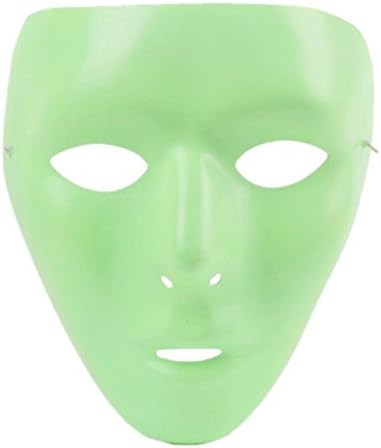 Glow in the Dark Noctilucent Face Mask for Halloween Masquerade Party