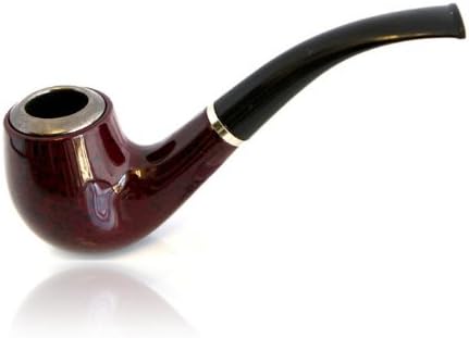 Tobacco Pipe, 5.25" Length, Two Parts