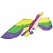 3D Rainbow Bird Ripstop Nylon, 58 x 33
