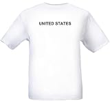 UNITED STATES - USA - Country-series - Heather Grey or White T-shirt