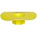 Kapsto 650 / 25-R Polyethylene Flange Cover, Yellow, 68.0 mm Tube OD (Pack of 100)