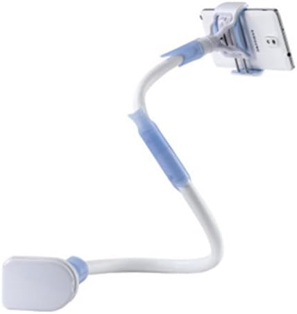 XGear Universal Creative Multifunction Flexible Long Arms Mobile Phone Holder with Lamp (Blue)