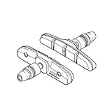 �V�}�m BR-M570/BR-M530/BR-M510 S70T �u���[�L�V���[�Z�b�g(���E�y�A) Y8GV9801A